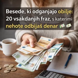 Besede, ki odganjajo obilje  💶💵
