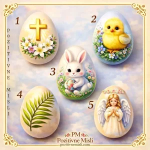 Velikonočno jajce - Vedeževanje