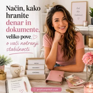 Način, kako hranite denar in dokumente, veliko pove o vaši notranji stabilnosti